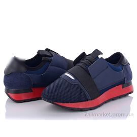 Кросівки жіночі модні Весна/осінь A1082 синій (7 пар р.36-40) "Class Shoes" недорого оптом від прямого постачальника