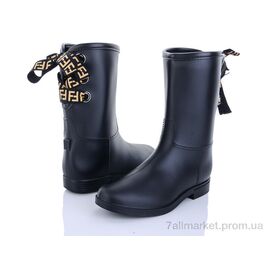 Гумове взуття жіноче Весна/осінь 608-1F (6 пар р.36-40) "Class Shoes" недорого оптом від прямого постачальника