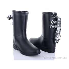 Гумове взуття жіноче Весна/осінь 608-1G (6 пар р.36-40) "Class Shoes" недорого оптом від прямого постачальника