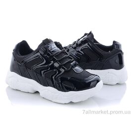 Кросівки жіночі модні Весна/осінь R880 black (6 пар р.36-40) "Class Shoes" недорого оптом від прямого постачальника