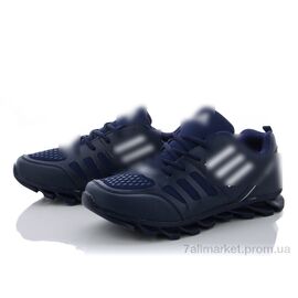 Кросівки чоловічі модні Весна/осінь А1648-3 синій (8 пар р.41-45) "Class Shoes" недорого оптом від прямого постачальника