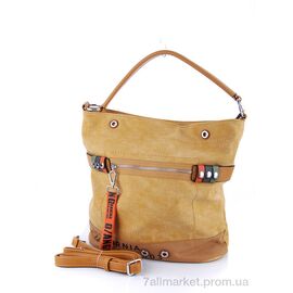 Жіноча сумка 7123-1 yellow 35*40*12 см, "Euromoda" недорого оптом від прямого постачальника