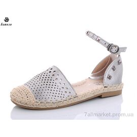 Фотография Босоножки детские летние Весна/осень OK26-3 (8 пар р.30-37) "Башили" недорого оптом от прямого поставщика