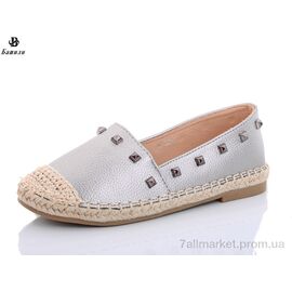 Фотография Эспадрильи детские Весна/осень OK26-5 (8 пар р.30-37) "Башили" недорого оптом от прямого поставщика
