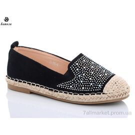 Фотография Эспадрильи детские Весна/осень OK26-8 (8 пар р.30-37) "Башили" недорого оптом от прямого поставщика