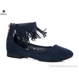 Туфлі жіночі стильні Весна/осінь Z381 (8 пар р.36-41) "Башили" недорого оптом від прямого постачальника