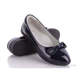 Туфлі дитячі зручні Весна/осінь 857-11025 d.blue (6 пар р.33-38) "Эльффей" недорого оптом від прямого постачальника