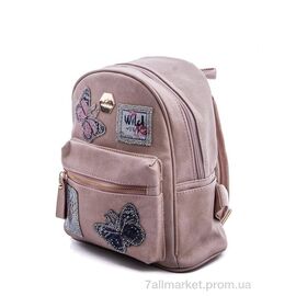 Портфель дитячий 6-18 apricot 27*24*13 см, "Эльффей" недорого оптом від прямого постачальника