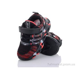 Кросівки дитячі модні Весна/осінь 19-80 красный (6 пар р.26-31) "Эльффей" недорого оптом від прямого постачальника