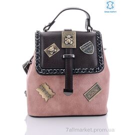 Жіноча сумка 9125 pink 20*20*12 см, "Эльффей" недорого оптом від прямого постачальника