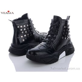 Фотография Ботинки женские стильные Весна/осень 2162-1 (6 пар р.37-40) "Veagia-ADA" недорого оптом от прямого поставщика