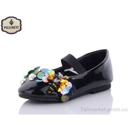 Фотография Балетки детские на девочку Весна/осень D18203 (8 пар р.26-31) "PALIAMENT" недорого оптом от прямого поставщика