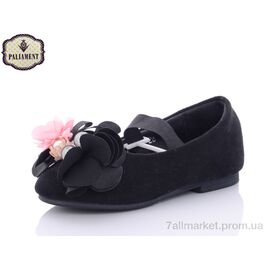 Балетки дитячі на дівчинку Весна/осінь D18186 (8 пар р.26-31) "PALIAMENT" недорого оптом від прямого постачальника