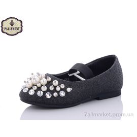 Балетки дитячі на дівчинку Весна/осінь D18188 (8 пар р.26-31) "PALIAMENT" недорого оптом від прямого постачальника