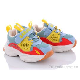 Кросівки дитячі модні Весна/осінь BD82006-22 голубой (8 пар р.22-26) "Class Shoes" недорого оптом від прямого постачальника