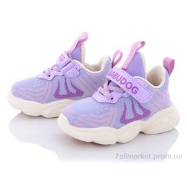 Кросівки дитячі модні Весна/осінь BD82008-22 сиреневый (8 пар р.22-26) "Class Shoes" недорого оптом від прямого постачальника