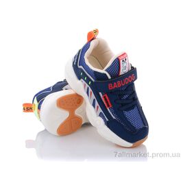 Фотография Кроссовки детские модные Весна/осень BD82001-3 синий (8 пар р.27-31) "Class Shoes" недорого оптом от прямого поставщика