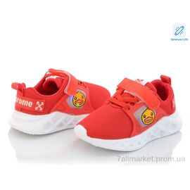 Кросівки дитячі модні Весна/осінь BD-С095-4 красный LED (8 пар р.22-26) "Class Shoes" недорого оптом від прямого постачальника