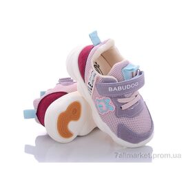 Фотография Кроссовки детские модные Весна/осень BD2032-4 сиреневый (8 пар р.21-26) "Class Shoes" недорого оптом от прямого поставщика