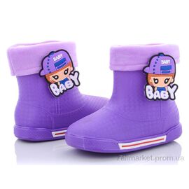 Гумове взуття дитяча Весна/осінь DHMY1 фиолетовый (3 пар р.30-31) "Class Shoes" недорого оптом від прямого постачальника