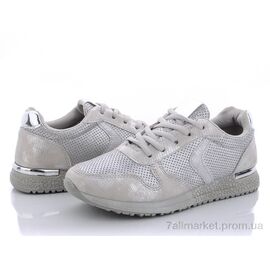 Кросівки жіночі модні Весна/осінь 5022 gray (6 пар р.36-41) "Class Shoes" недорого оптом від прямого постачальника