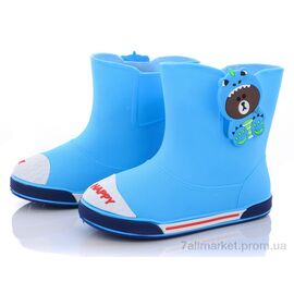 Гумове взуття дитяча Весна/осінь D932 голубой (8 пар р.31-35) "Class Shoes" недорого оптом від прямого постачальника