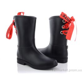 Гумове взуття жіноче Весна/осінь 6608-1R (6 пар р.36-40) "Class Shoes" недорого оптом від прямого постачальника
