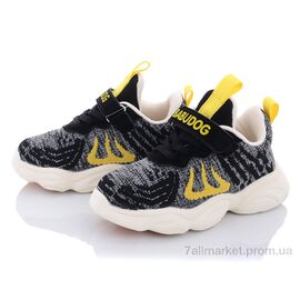 Кросівки дитячі модні Весна/осінь BD82008-32 черный (8 пар р.27-31) "Class Shoes" недорого оптом від прямого постачальника