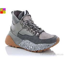 Черевики жіночі стильні Весна/осінь BSK21-26-0213 (8 пар р.36-40) "BG" недорого оптом від прямого постачальника