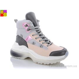 Черевики жіночі стильні Весна/осінь BSK21-29-1312 (8 пар р.36-40) "BG" недорого оптом від прямого постачальника