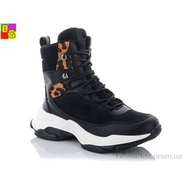 Черевики жіночі стильні Весна/осінь BSK21-38-04 (8 пар р.36-40) "BG" недорого оптом від прямого постачальника