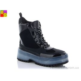 Черевики жіночі стильні Весна/осінь BSK21-34-04 (8 пар р.36-40) "BG" недорого оптом від прямого постачальника