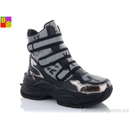 Черевики жіночі стильні Весна/осінь BSK21-37-04 (8 пар р.36-40) "BG" недорого оптом від прямого постачальника