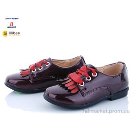 Фотография Туфли детские удобные Весна/осень Q18-32 red (6 пар р.25-30) "Clibee-Doremi" недорого оптом от прямого поставщика
