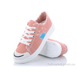 Кеди жіночі стильні Весна/осінь AC15 розовый (8 пар р.36-40) "Class Shoes" недорого оптом від прямого постачальника