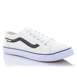 Кеди жіночі стильні Весна/осінь 1-808 белый (6 пар р.36-40) "Class Shoes" недорого оптом від прямого постачальника