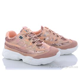 Кросівки жіночі модні Весна/осінь 1-8881 розовый (6 пар р.36-40) "Class Shoes" недорого оптом від прямого постачальника
