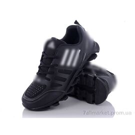 Кросівки чоловічі модні Весна/осінь A1648 чорний (8 пар р.41-45) "Class Shoes" недорого оптом від прямого постачальника