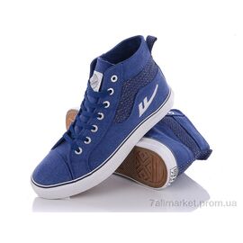 Кеди чоловічі зручні Весна/осінь W751-39 синий (8 пар р.39-44) "Class Shoes" недорого оптом від прямого постачальника