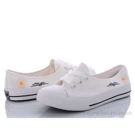 Кеди жіночі стильні Весна/осінь 508 white (8 пар р.35-40) "Class Shoes" недорого оптом від прямого постачальника