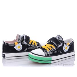 Кеди дитячі легкі Весна/осінь K2006 черный (8 пар р.25-30) "Class Shoes" недорого оптом від прямого постачальника