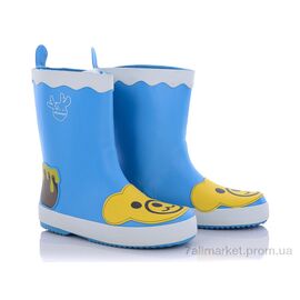 Гумове взуття дитяча Весна/осінь HMY219 blue (8 пар р.25-30) "Class Shoes" недорого оптом від прямого постачальника