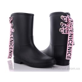 Гумове взуття жіноче Весна/осінь G08WR (6 пар р.36-40) "Class Shoes" недорого оптом від прямого постачальника