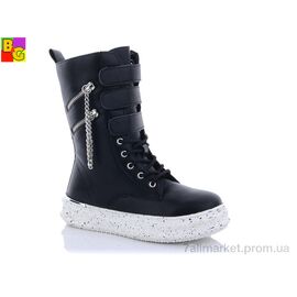 Черевики жіночі стильні Весна/осінь BSK21-50-04 (8 пар р.36-40) "BG" недорого оптом від прямого постачальника