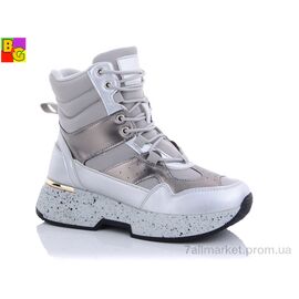 Черевики жіночі стильні Весна/осінь BSK21-65-28 (6 пар р.36-39) "BG" недорого оптом від прямого постачальника