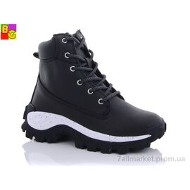 Черевики жіночі стильні Весна/осінь BSK21-52-04 (6 пар р.36-39) "BG" недорого оптом від прямого постачальника
