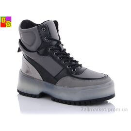 Черевики жіночі стильні Весна/осінь BSK21-61-0222 (6 пар р.36-39) "BG" недорого оптом від прямого постачальника