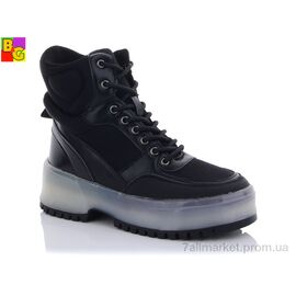 Черевики жіночі стильні Весна/осінь BSK21-62-04 (6 пар р.36-39) "BG" недорого оптом від прямого постачальника