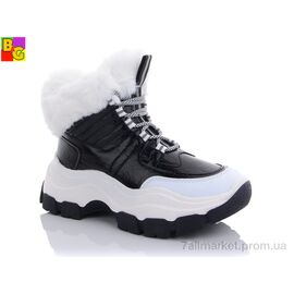 Черевики жіночі стильні Весна/осінь BSK21-59-04 (6 пар р.36-39) "BG" недорого оптом від прямого постачальника