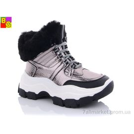 Черевики жіночі стильні Весна/осінь BSK21-60-0422 (6 пар р.36-39) "BG" недорого оптом від прямого постачальника